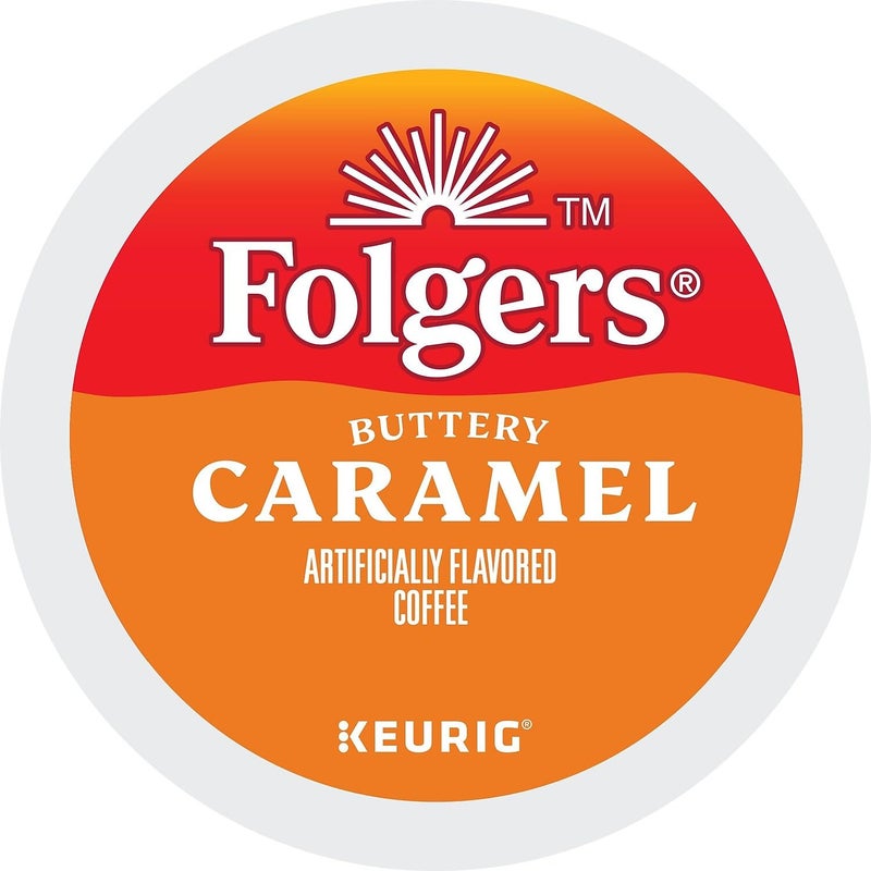 Folgers 6680 Caramel Drizzle Coffee K-Cups, 24/box - Image 4