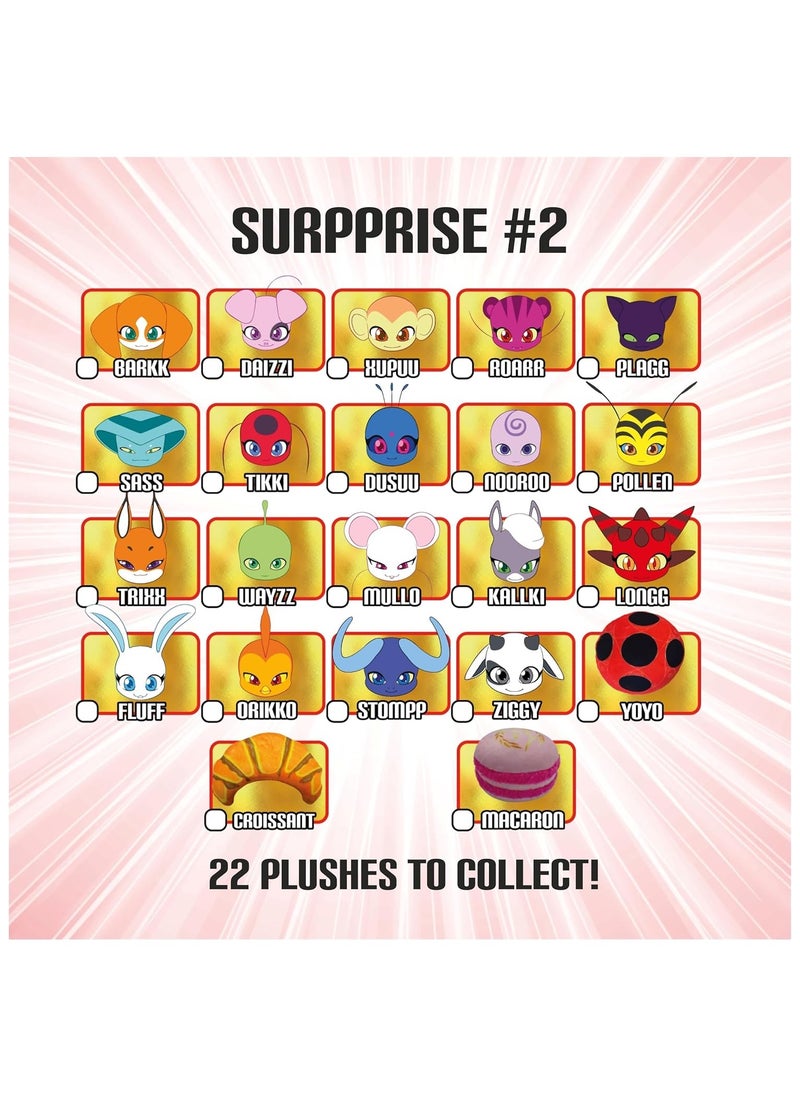 Miraculous Miraculous Surprise Miraball ZAG Heroez – 4-in-1 Collectible Set with Plushie, Metal Ornament Ball, Stickers & Ribbon – Kids Gift Ages 4+  - Image 5