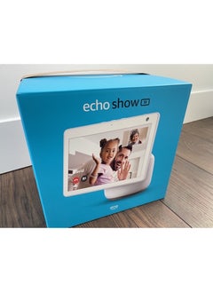 Echo Show 10 | 10" HD smart display with motion, bluetooth & Alexa Use your voice to control smart home devices, play music or the Quran, & more (speaks English & Khaleeji) white - pzsku/Z99547ECDA4D8261AB452Z/45/_/1730796640/c534e211-3d91-4a06-819c-4d292c6933b3