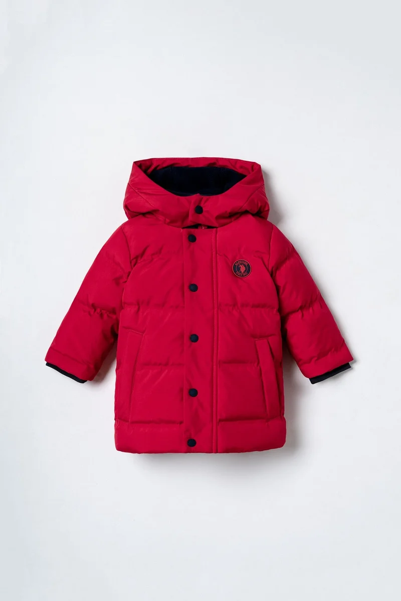 U.S. Polo Assn. U.S. Polo Assn. Baby Boys Red Winter Coat