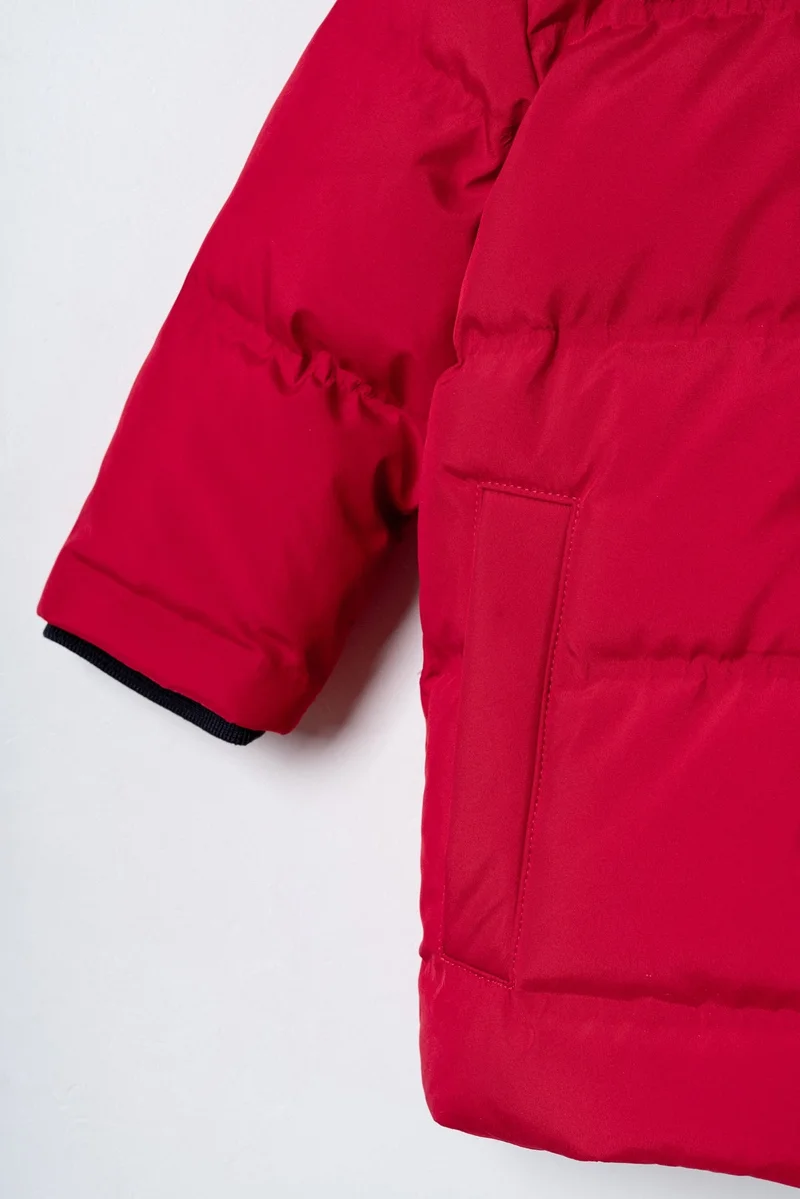 U.S. Polo Assn. U.S. Polo Assn. Baby Boys Red Winter Coat