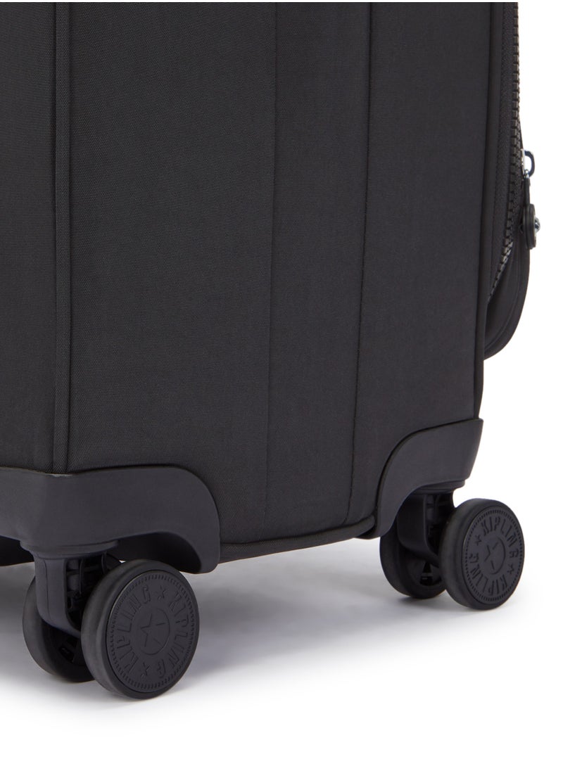 kipling - New Youri Spin Large Wheeled Travel Case with Extendable Trolley Handle Black Noir - Image 1