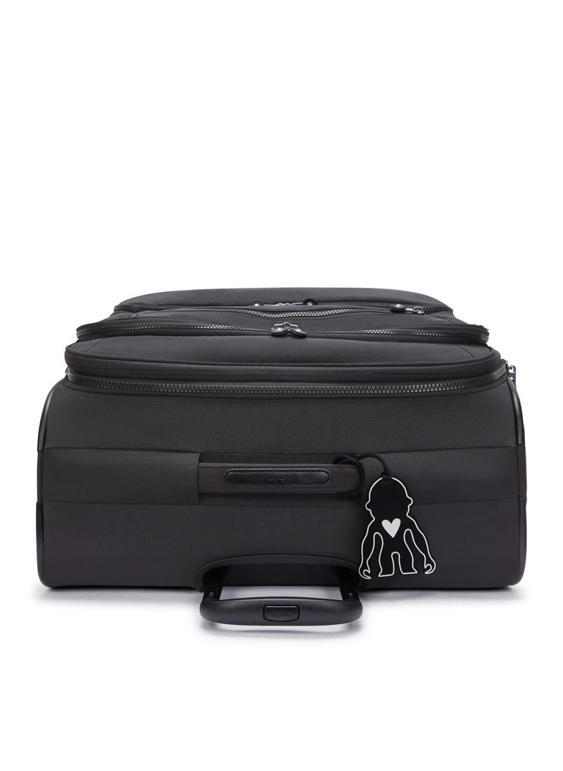 kipling - New Youri Spin Large Wheeled Travel Case with Extendable Trolley Handle Black Noir - Image 1