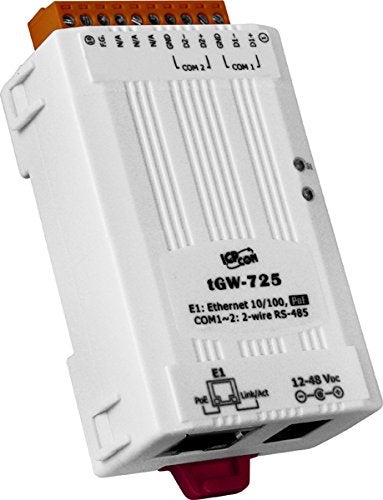 ICP Das بوابة ICP DAS USA ICP-tGW-725 مدمجة من Modbus TCP إلى Modbus RTU/ASCII مع PoE و 2 منفذ RS-485 - Image 4