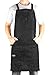 Hudson Durable Goods Hudson Durable Goods - Denim Professional Grade Chef Apron - Black  - Image 2