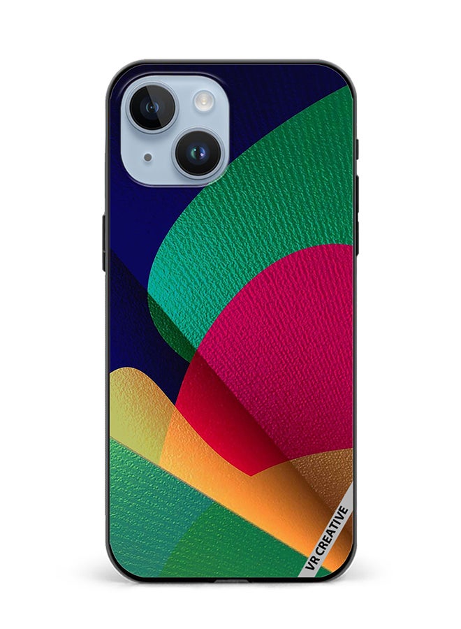 VR CREATIVE Protective Case Cover For Apple iPhone 15 Plus Design Multicolour - Image 1