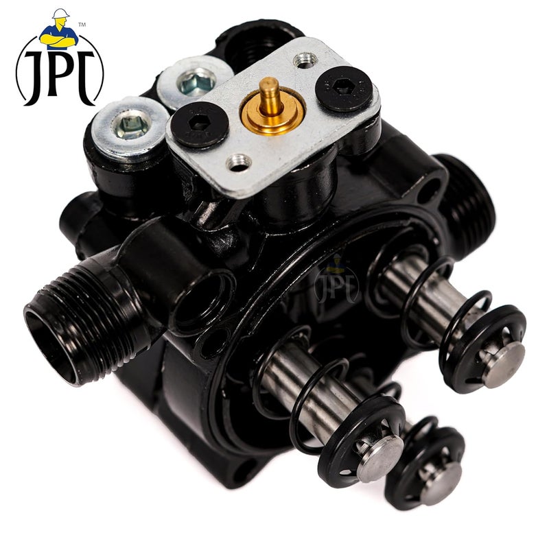 JPT مجموعة رأس مضخة غسالة السيارات JPT أو مضخة غسالة الضغط مع تجميع إيقاف تلقائي لجهاز غسالة الضغط المنزلي F8 - Image 2