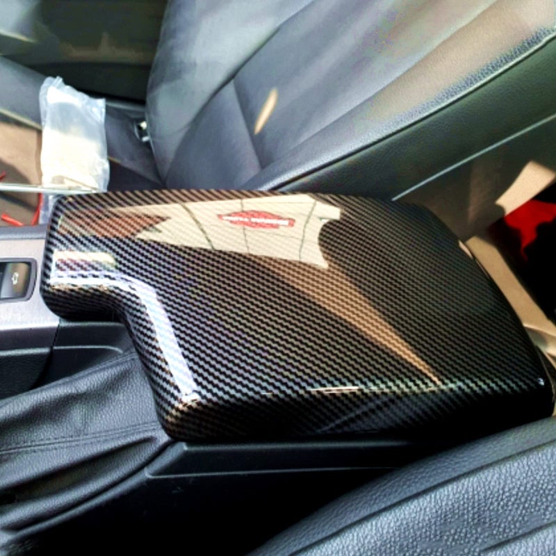 LIMBQS Carbon Fiber Color Armrest for BMW E90 E92 ABS Interior Center Consoles for BMW 325i 328i 335i