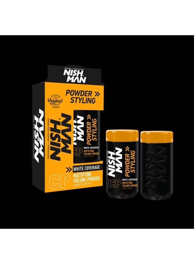 NISHMAN سلسلة تصفيف الشعر (شمع تصفيف الشعر بغطاء أبيض CP1، 20 جرام) - Image 3