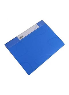 Alissa 40-Pocket Business A4 Sheet Presentation Book 80-Page Capacity Clear Book Available for Report Sheets Artworks Music Sheets Clippings Organizer (Blue)  - Image 3