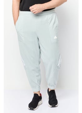 Adidas Men Sportswear Fit Drawstring Outdoor Sweatpants, Light Sage  - Image 1