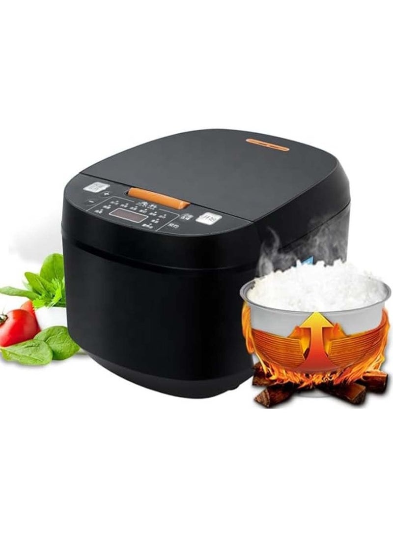 تايجر "5L Multifunctional Rice Cooker and Electric Pressure Cooker with 1.8L Smart Steamer, Slow Cooker and Hot Pot, Featuring Non-Stick Inner Pot, 16 Versatile Cooking Functions, Portable All-in-One Kitchen Appliance for Easy, Fast and Healthy Daily Meals at Home Every Day" - Image 1