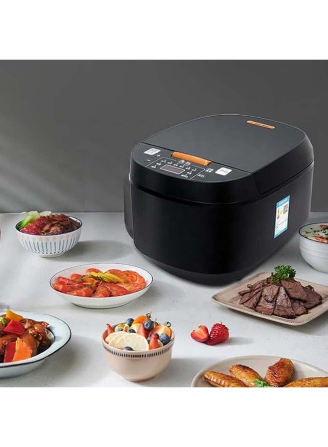 تايجر "5L Multifunctional Rice Cooker and Electric Pressure Cooker with 1.8L Smart Steamer, Slow Cooker and Hot Pot, Featuring Non-Stick Inner Pot, 16 Versatile Cooking Functions, Portable All-in-One Kitchen Appliance for Easy, Fast and Healthy Daily Meals at Home Every Day" - Image 2