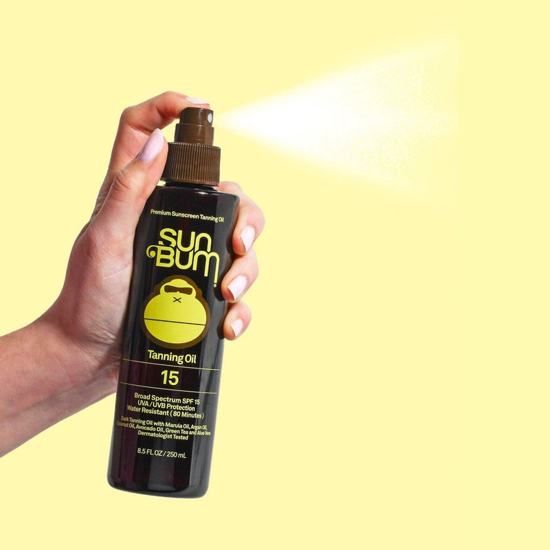 Sun Bum SPF 15 Moisturizing Tanning Oil - Vegan and Hawaii 104 Act Compliant (Octinoxate & Oxybenzone Free) - Broad Spectrum Moisturizing - UVA/UVB Protection - 8.5 oz - Image 2