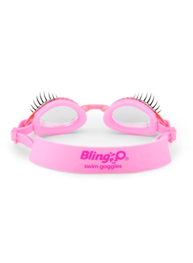Bling2O نظارات السباحة بلينغ2O بومبون رمش (وردي) - Image 3
