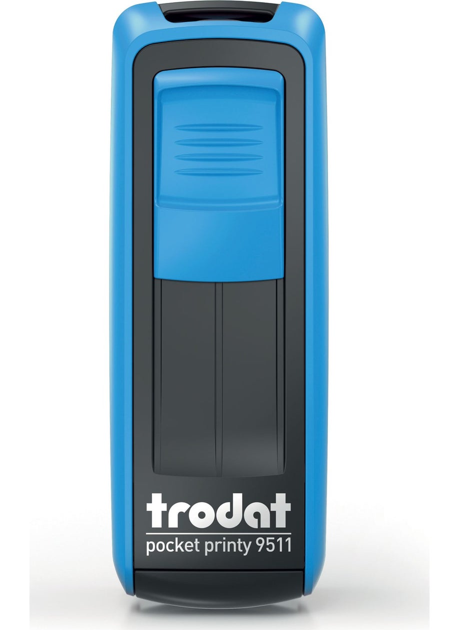 Trodat 9511 Pocket Stamp – Personalized Name and Office Stamp  - Image 1