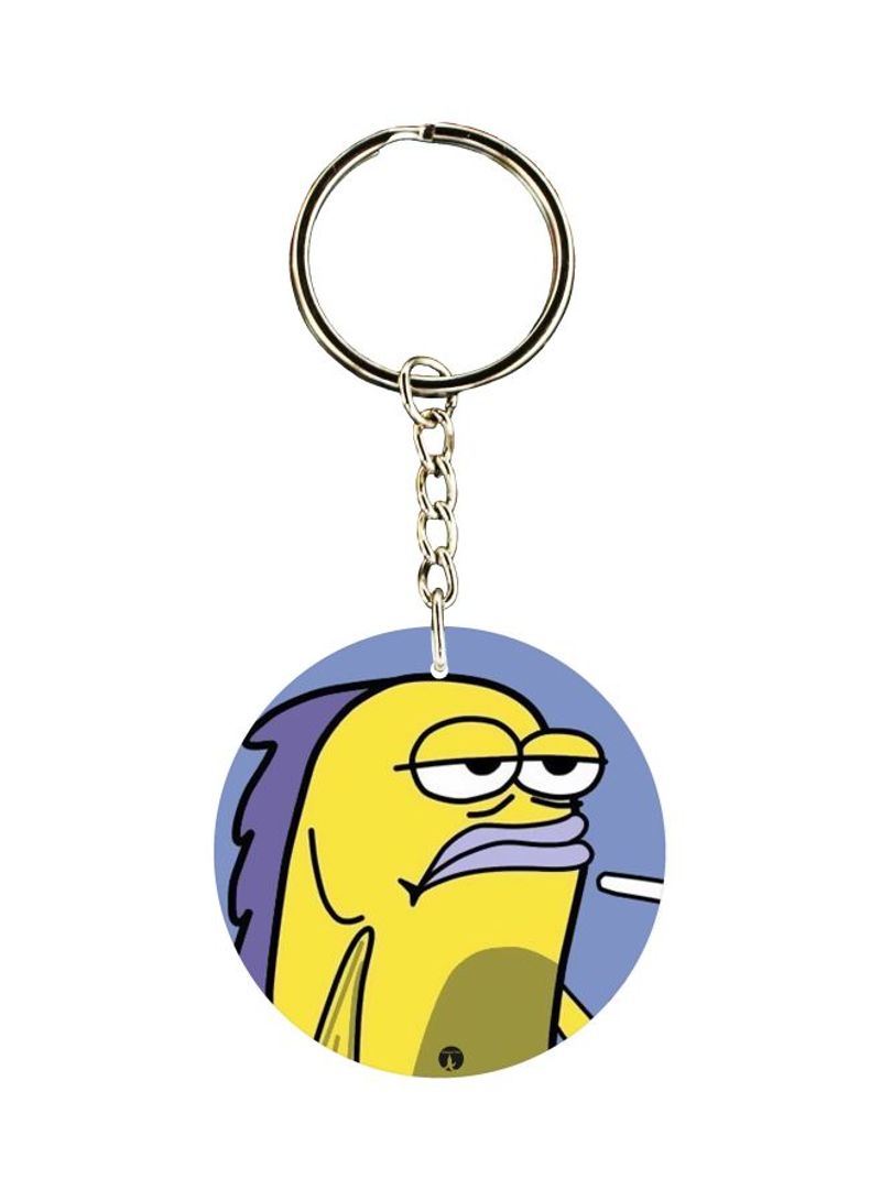 Cartoon Printed Keychain