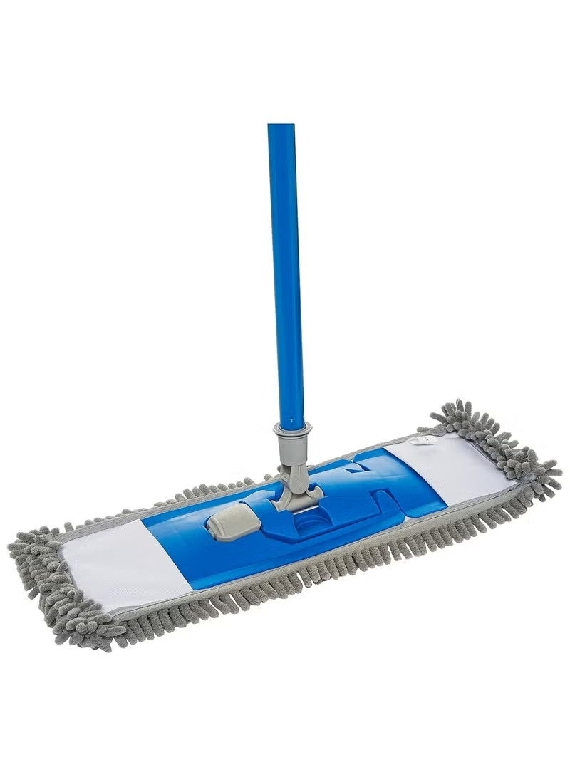 لوك اند لوك ممسحة مسطحة من الألياف الدقيقة 40 سم مع عبوتين لإعادة التعبئة 75 سم - 130 سم بمقبض تلسكوبي - Image 2