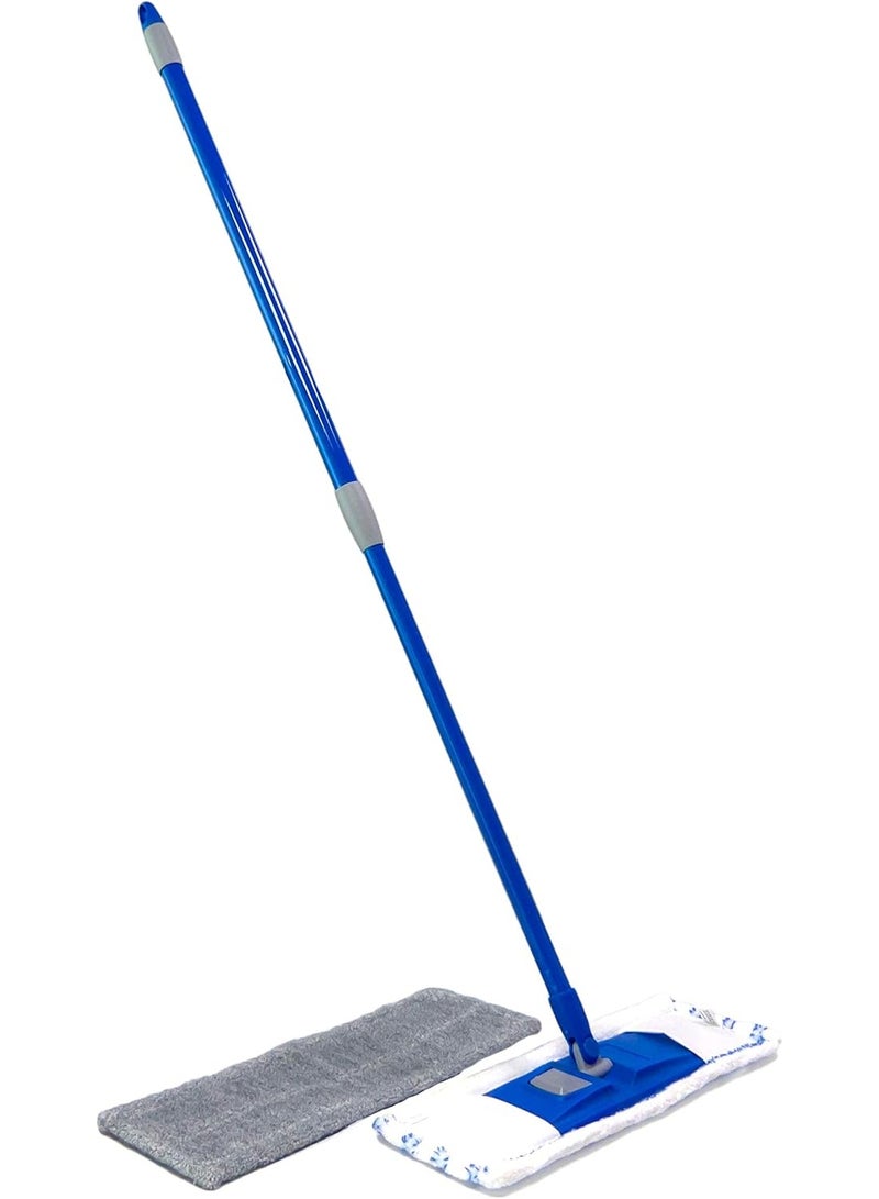 لوك اند لوك ممسحة مسطحة من الألياف الدقيقة 40 سم مع عبوتين لإعادة التعبئة 75 سم - 130 سم بمقبض تلسكوبي - Image 5