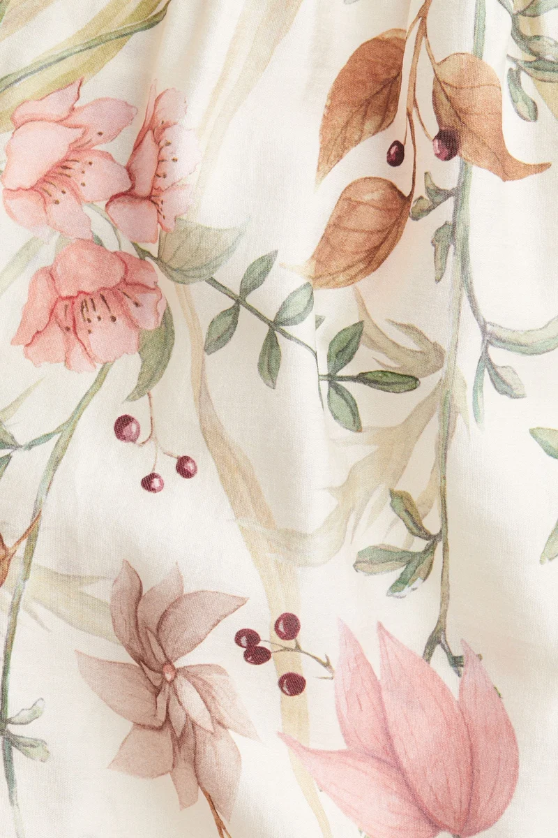 H&M Flounce-cuff blouse