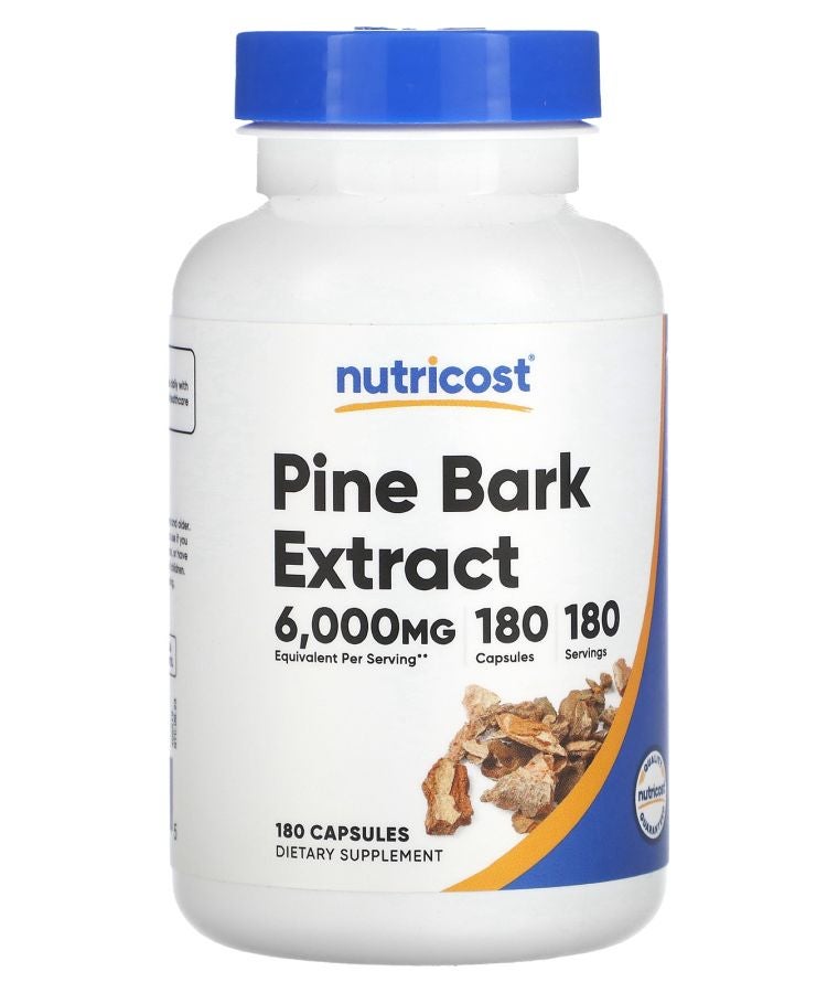 Pine Bark Extract 6000 mg 180 Capsules