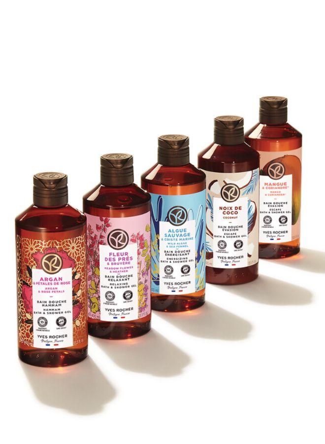 Yves Rocher BATH AND SHOWER GEL COCONUT 400 ML BOTTLE - Image 4