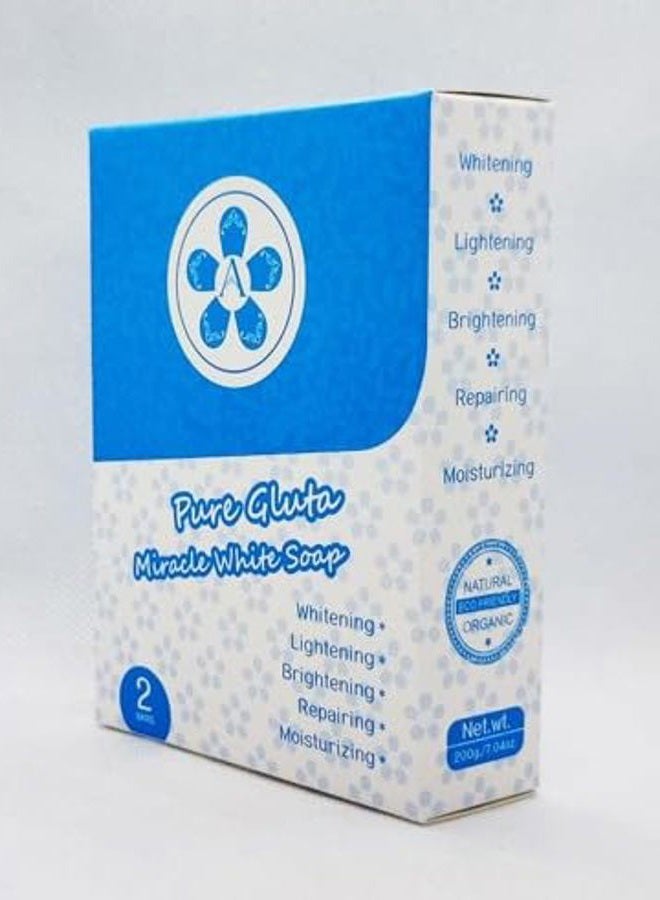 A'butee Pure Gluta Miracle White Soap-Natural Skin Whitening-Lightening-Brightening-Repairing-Moisturizing (Pure Gluta) - Image 3