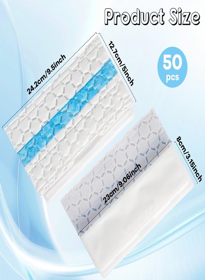 Conderyang 50 Pcs Disposable Mop Replacement Pads, Heavy Duty Cleaner Pad Refill Compatible with VM252 VM251 VM200 VM190 VC205 QM250 Models, Essential Household Vacuum Mops Replacement Accessories - Image 2