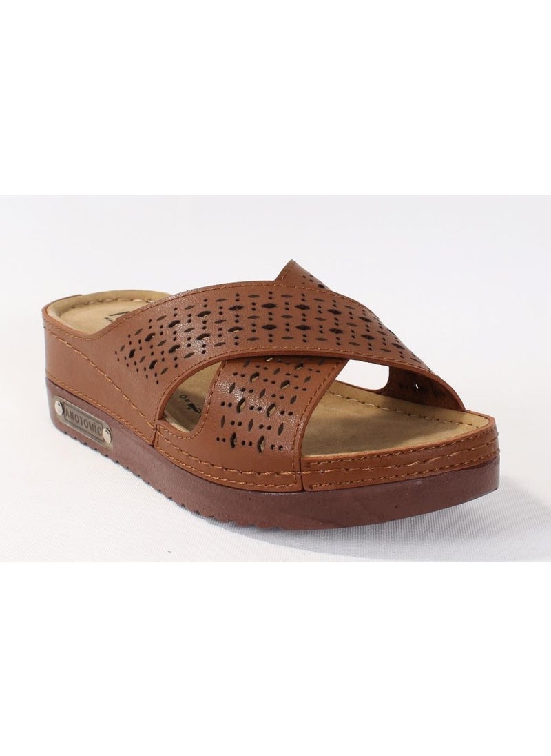 Dagoster DZA37-3025 Taba Casual Women's Slippers  - Image 2