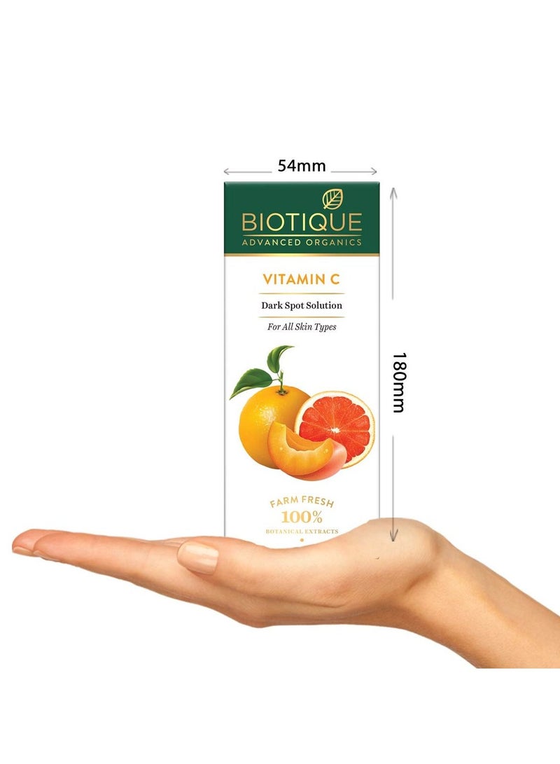 بيوتيك سيروم Biotique Vitamin C Dark Spot Solution 30ml - Image 2