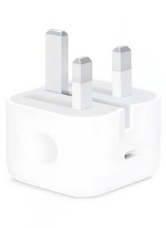 Generic 20W USB-C fast charging head, compatible with the entire iPhone 16 to 11 series, iPad, etc., allowing your Apple devices to "recharge" quickly.  - Image 1