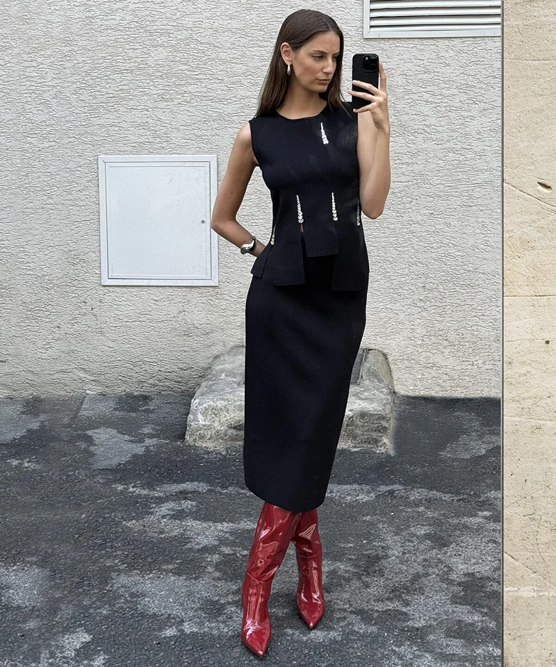 Ipekyol Knit Pencil Skirt