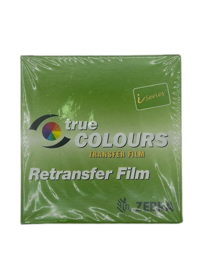 ZEBRA Zebra 800012-601 Transfer Film ZXP Series 8, 1825 Labels per Roll.  - Image 1