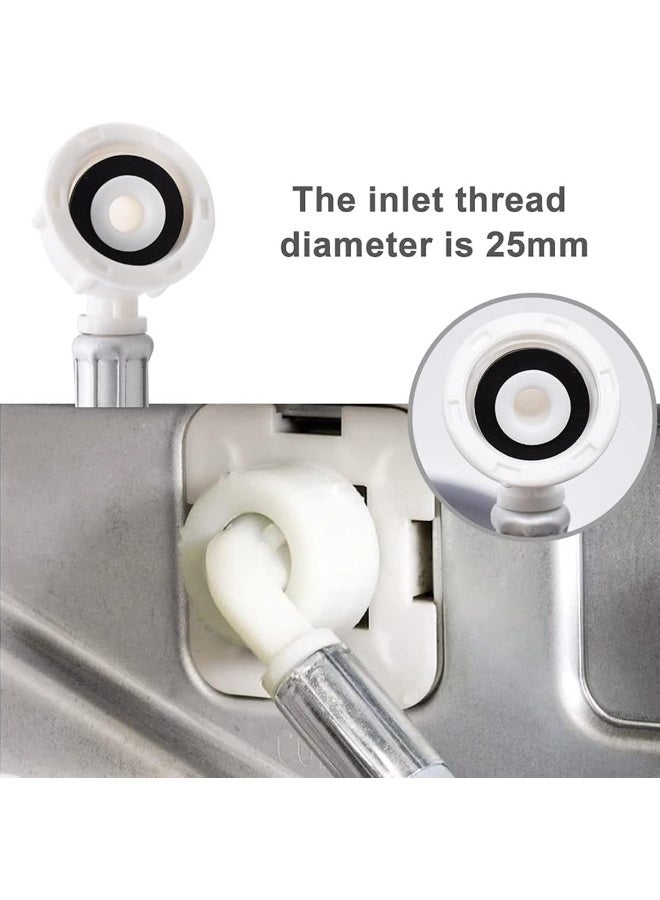 Biella Universal Washing Machine Dishwasher Straight End Inlet Pipe And Teflon Tape. (200Cm)  - Image 3