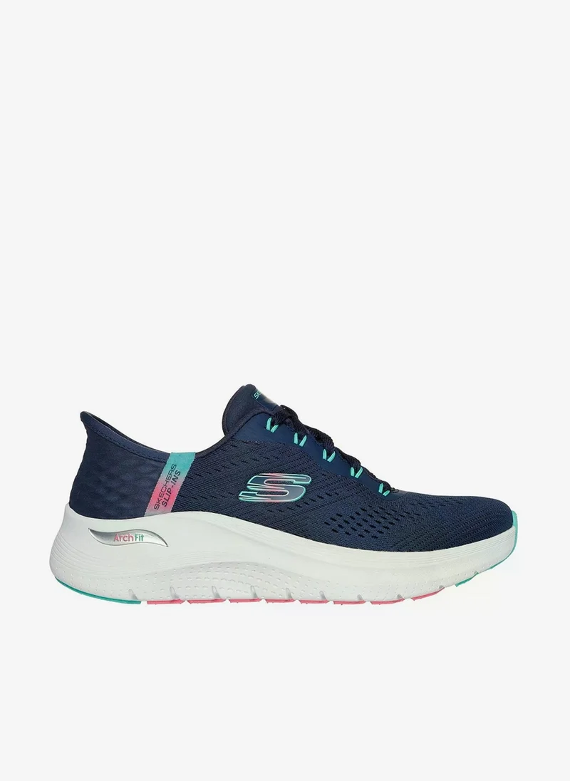 Arch Fit 2.0 - Easy Chic Shoe in Navy/Aqua - 9W