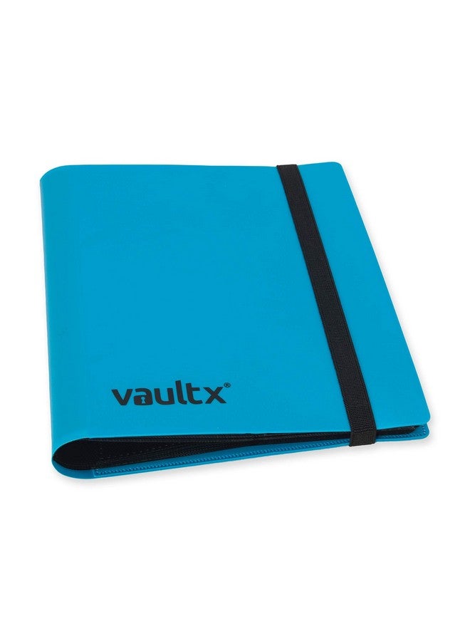 Vault X Binder 4 Pocket Trading Card Album Folder 160 Side Loading Pocket Binder For Tcg (Blue) - Image 3