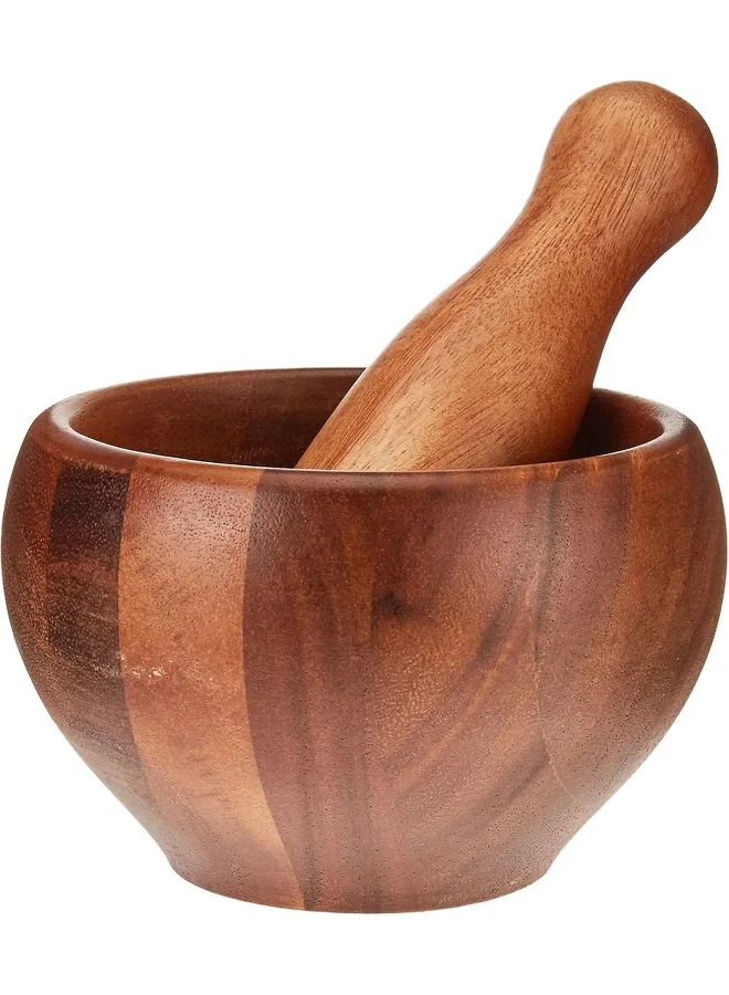 BILLI Billi Wooden Mortar & Pestle, Aca-602