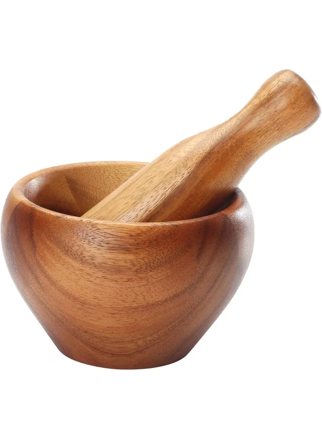 BILLI Billi Wooden Mortar & Pestle, Aca-602