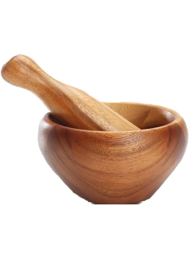BILLI Billi Wooden Mortar & Pestle, Aca-602