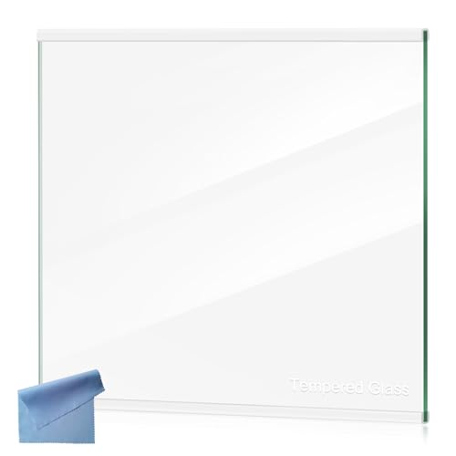 FBULWSEC UPGRADED W11130202 Freezer Glass Shelf, Fridge Tempered Glass Shelf for Whirlpool Freezer Shelf Replacement, Refrigerator Glass Door Shelf Parts Replaces W10527848, 4545865, EAP12347521, WRS571CIHZ04 - Image 1