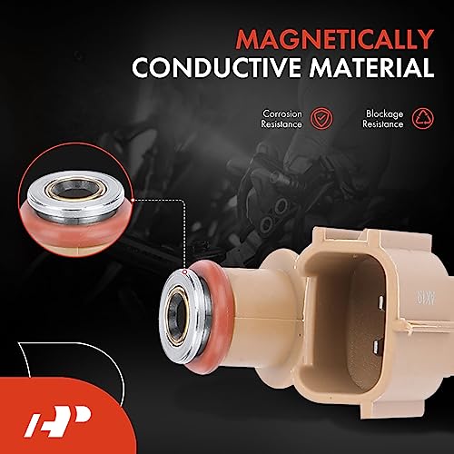 A-Premium حقن وقود A-Premium متوافقة مع تويوتا كورولا 2009-2017، ماتريكس 2009-2013 و سايون xD 2008-2009، L4 1.8L، مجموعة من 4، استبدال# 232500T010 - Image 5