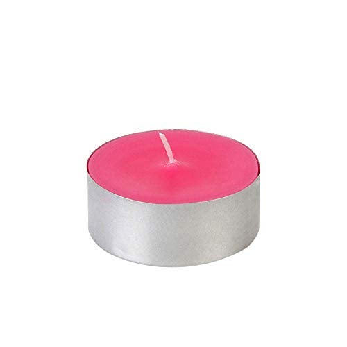 atorakushon® Paraffin Wax Smokeless Scented 40 Pink T-lite Floating Candle Decorate for Any Occasion - Image 3