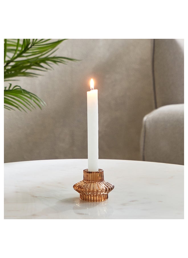 Home Box Blenko Glass Dual Tealight Holder 6.8 x 5.7 x 6.8 cm  - Image 1