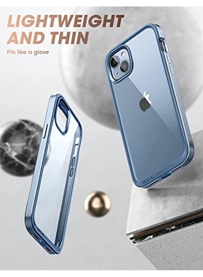SupCase Unicorn Beetle Edge Xt Case For Iphone 14 Plus 6.7" With Built In Screen Protector Slim Frame Clear Protective Case Azure - Image 4