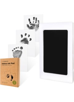 KeaBabies KeaBabies 1-Pack Inkless Hand and Footprint Kit - Ink Pad for Baby Hand and Footprints - Dog Paw Print Kit, Dog Nose Print Kit - Baby Footprint Kit, Clean Touch Baby Handprint Kit, Mother's Day Gift  - Image 1