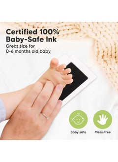 KeaBabies KeaBabies 1-Pack Inkless Hand and Footprint Kit - Ink Pad for Baby Hand and Footprints - Dog Paw Print Kit, Dog Nose Print Kit - Baby Footprint Kit, Clean Touch Baby Handprint Kit, Mother's Day Gift  - Image 4