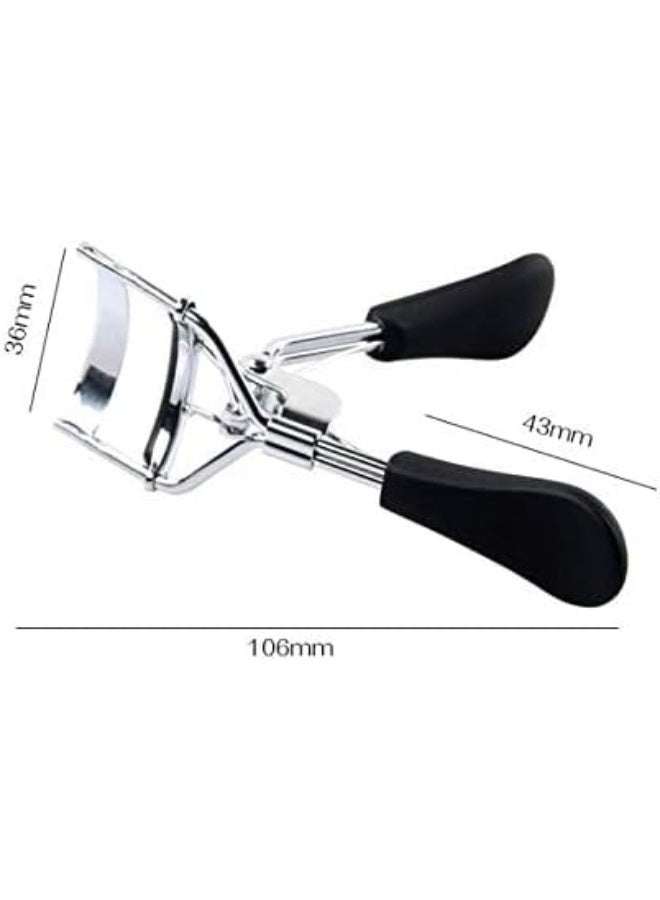 Professional Stainless Steel Eyelash Curler for Perfect Lash Curling - Image 2