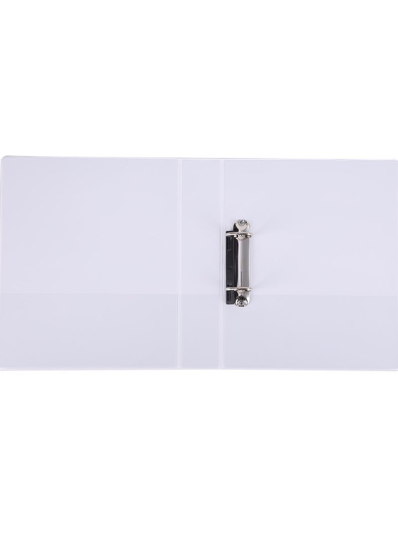 Deli - A4 Size Two Ring Binder With 1.5 Inch Width White - Image 1