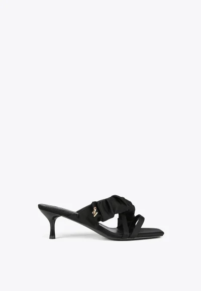 Lola Casademunt Heeled sandals with gathering