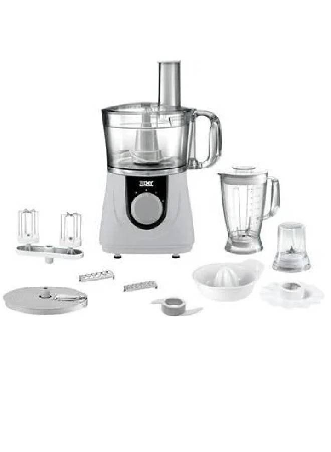XPER Food Processor - 750 Watts - 2 Liter Capacity - Multiple Attachments - XPFP-600-21 - Image 1